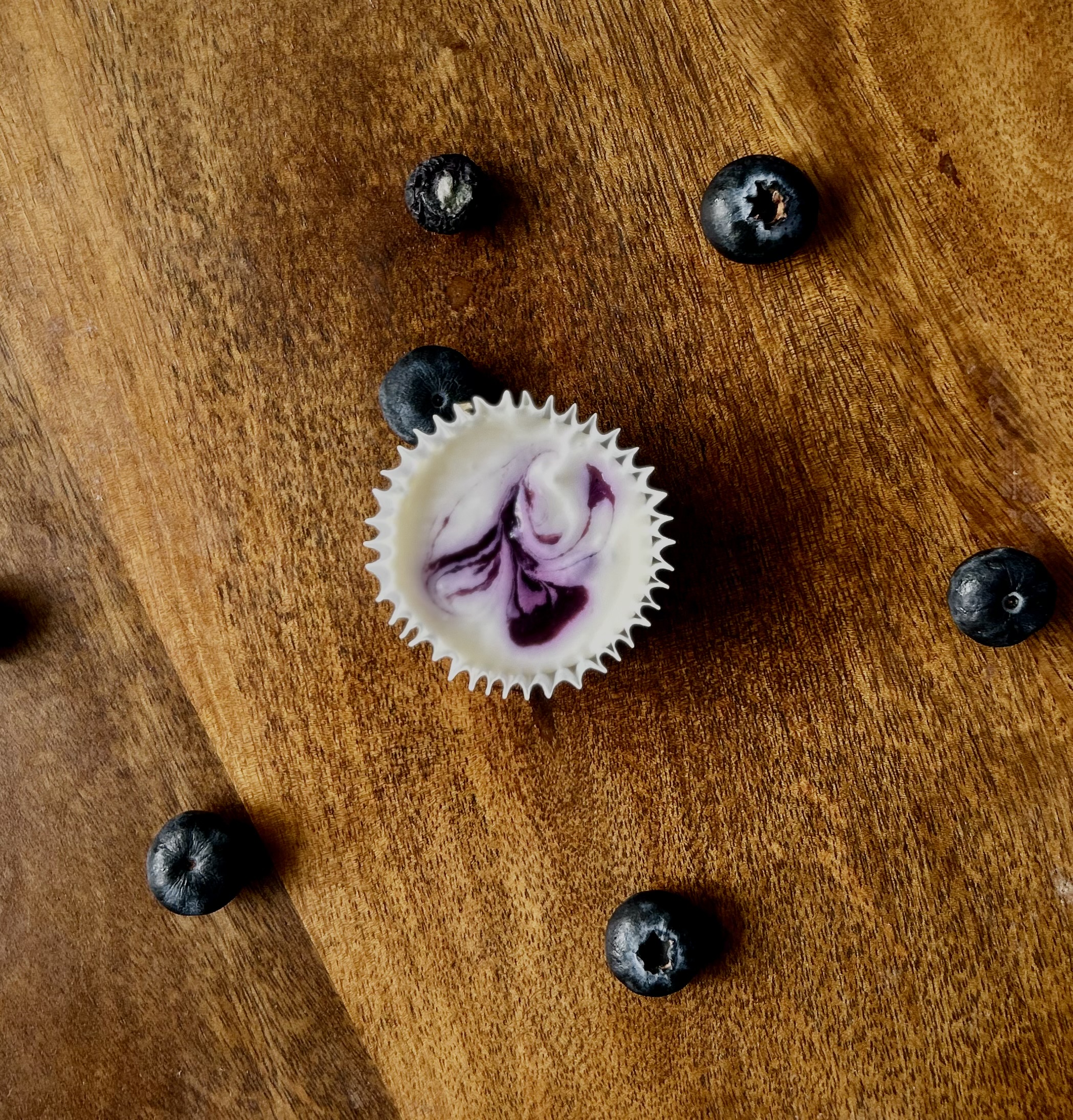 Mini Blueberry Cheesecake